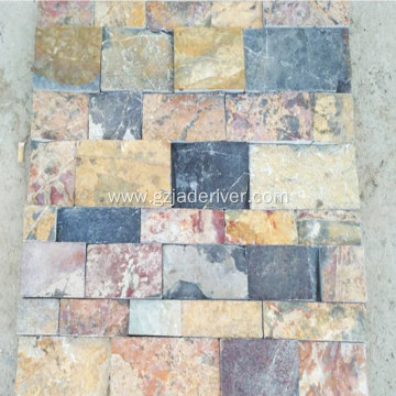 Green Natural Slate Mixed Color Brick